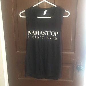 Yoga tank top
